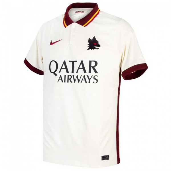 Camiseta As Roma 2ª 2020/21 Blanco